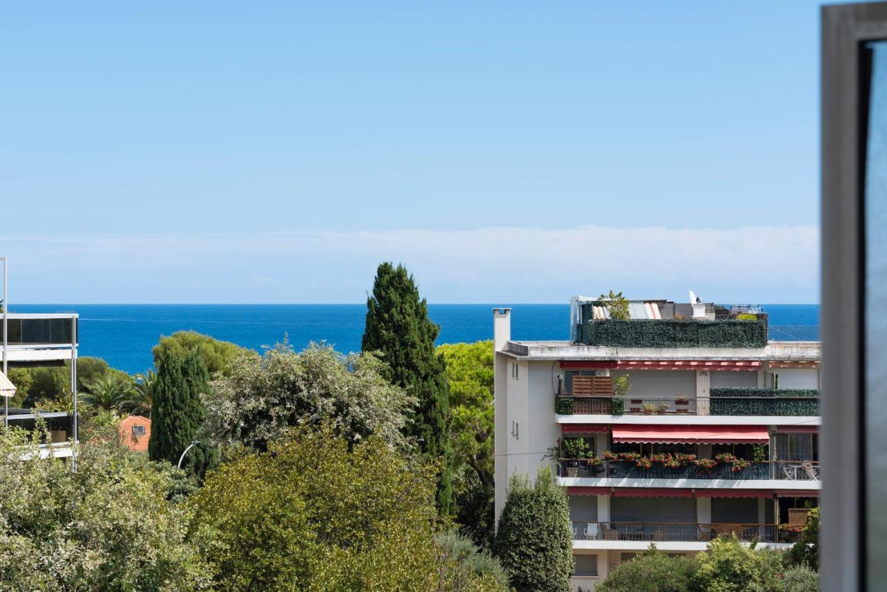 Coup De Coeur! Vue Mer! Terrasse Dangle! Antibes Exterior foto