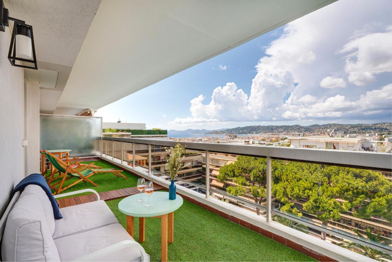 Coup De Coeur! Vue Mer! Terrasse Dangle! Antibes Exterior foto